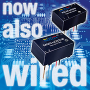 Compact wired AC/DC modules with low standby power