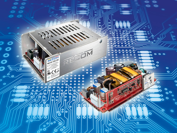 ECOM RAC150-G series encompasses switched-mode power supplies