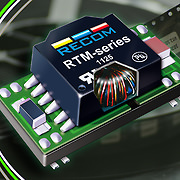 RECOM's first full SMD construction significantly improves DC/DC converter production quality and specification
