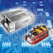 Compact 125W/150W switched-mode power supply in a 2”x 4” package