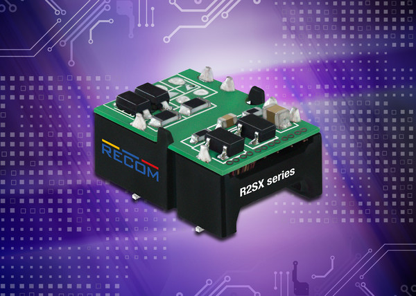 RECOM R2SX 2W isolated DC/DC converters
