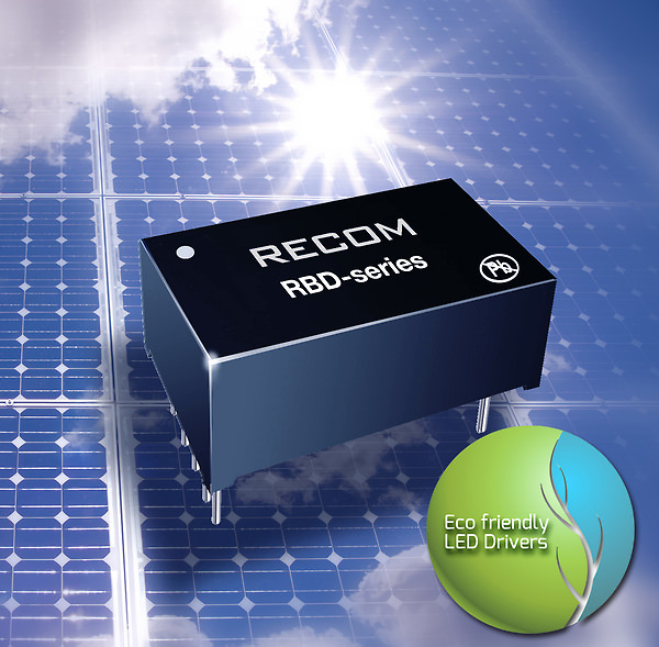 RECOM’s 20 Watt Buck/Boost LED Driver