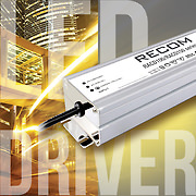 RECOM introduce a New High Power LED Driver for Street and Outdoor Lighting