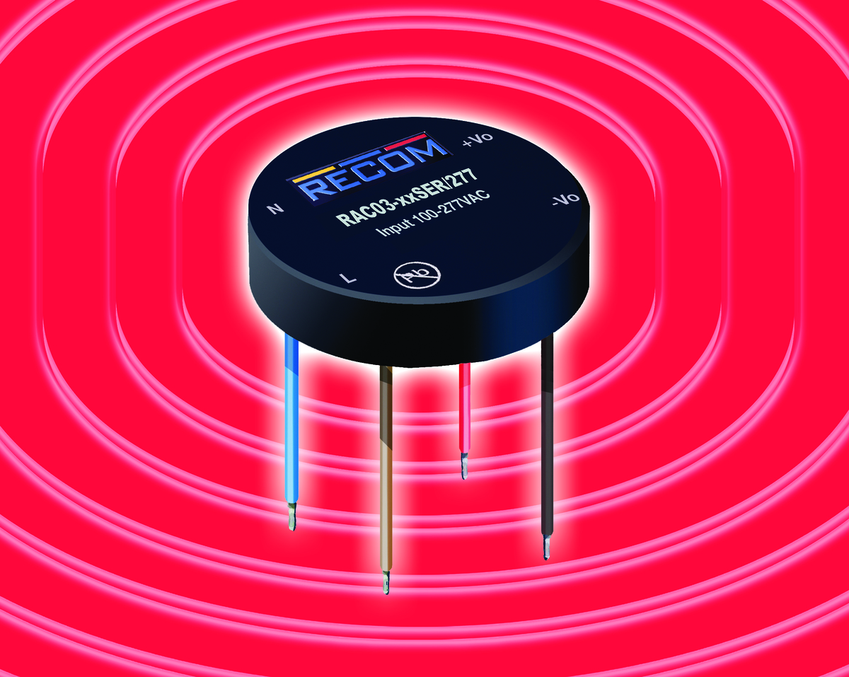 Tiny 2W and 3W AC/DC Converters Power Smart Electronics in Small Spaces