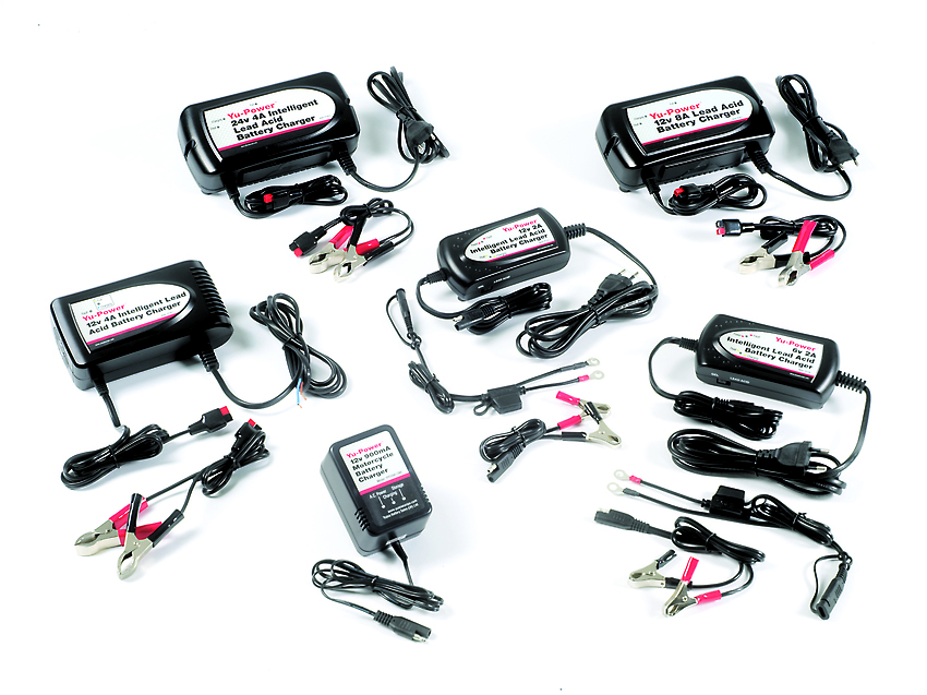 Yuasa New Range of Battery Chargers Available